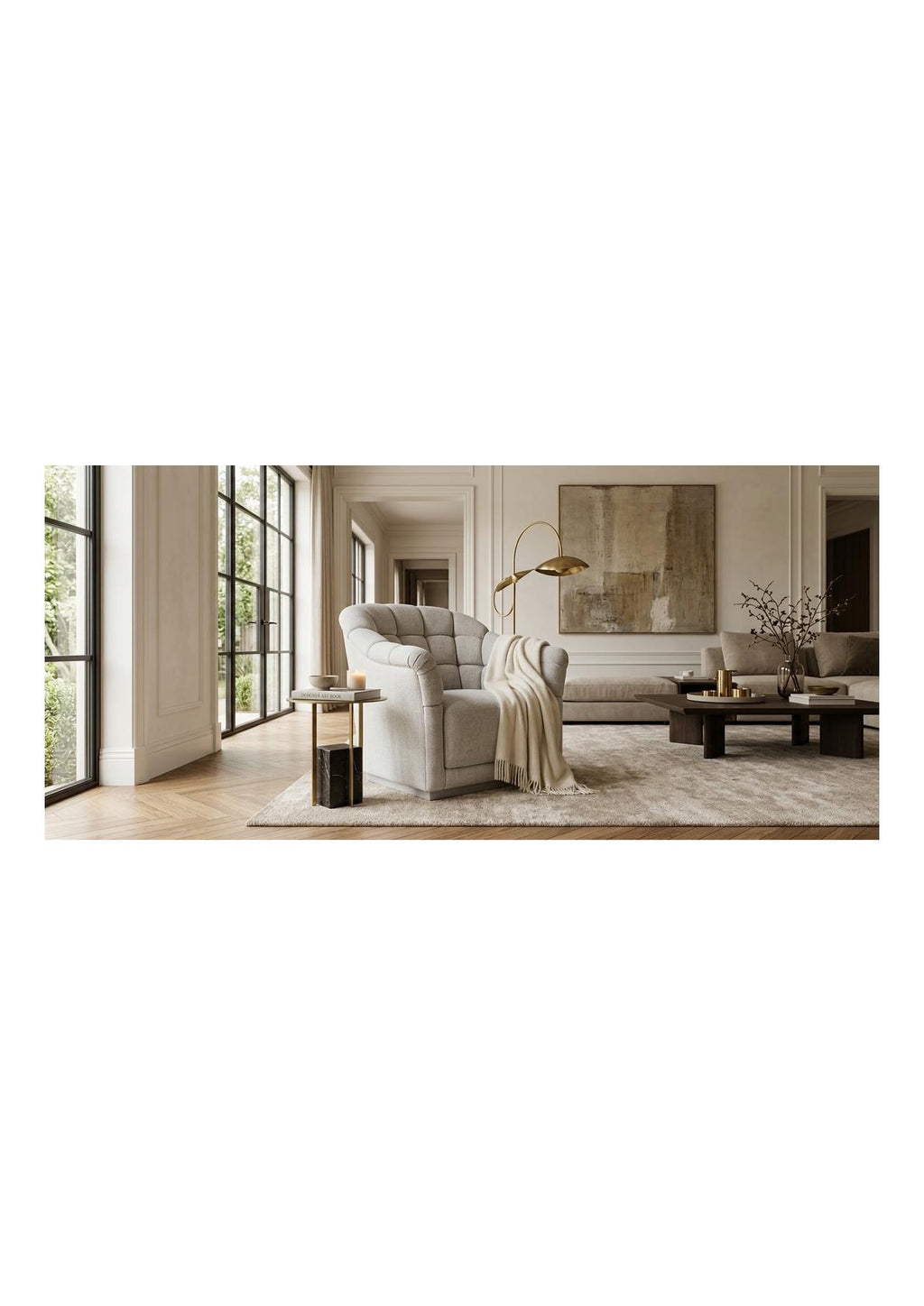 Aley Tufted Armchair