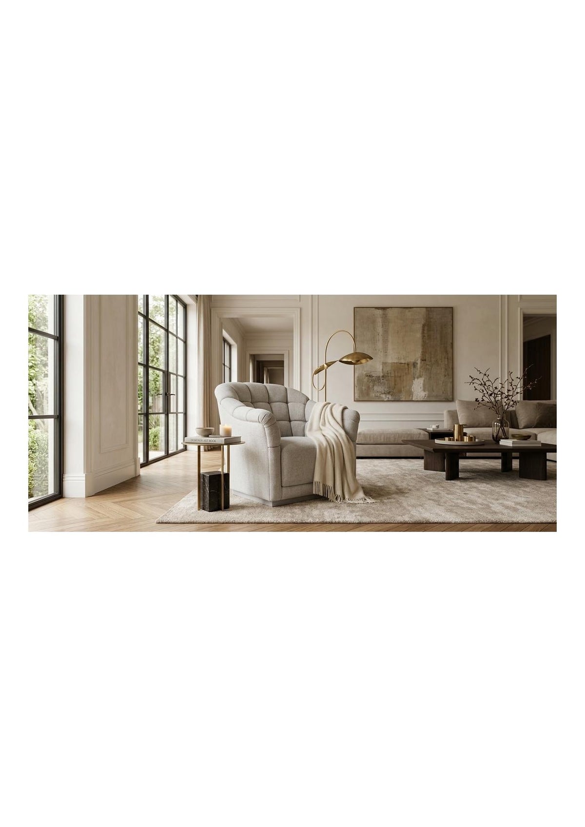 Aley Tufted Armchair