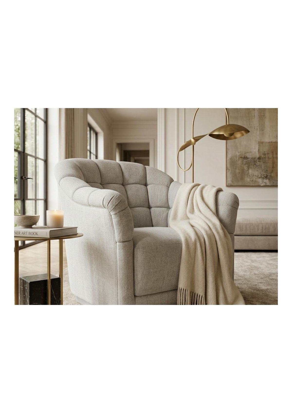 Aley Tufted Armchair