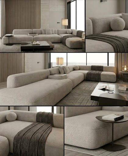 Bolster Modular Sofa
