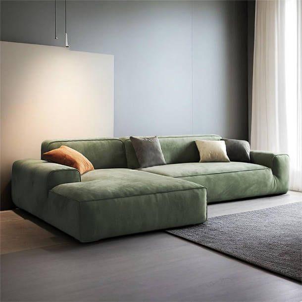 Qadisha Velvet Sectional