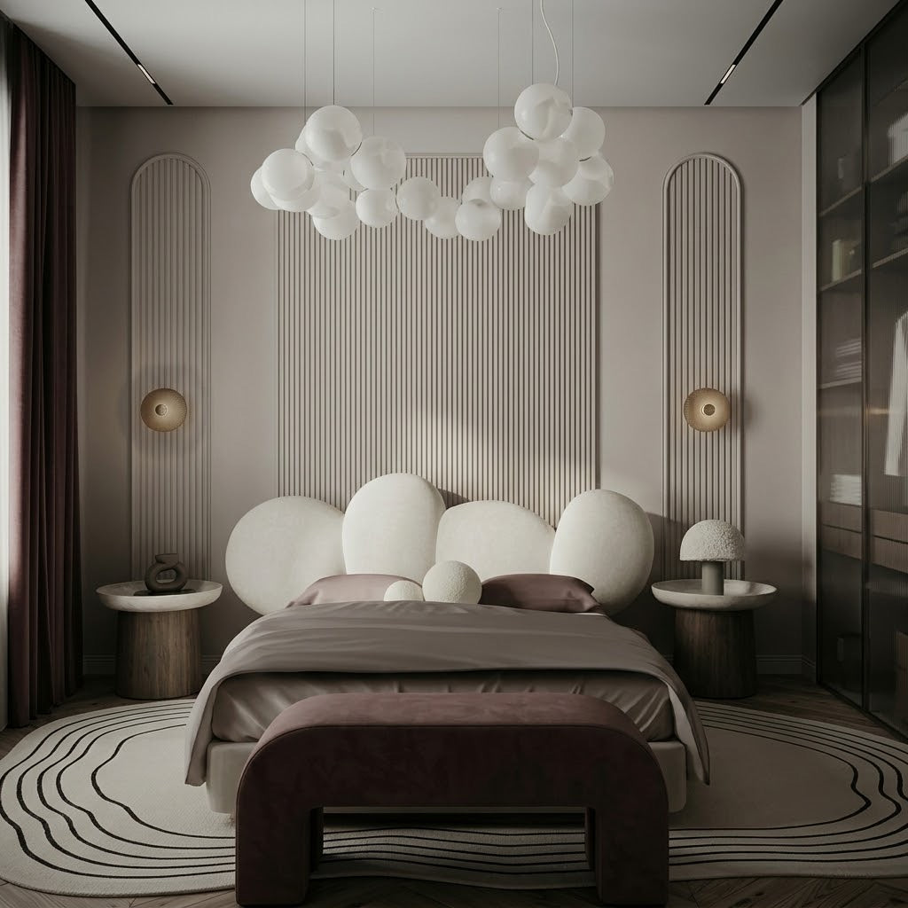 Cashmere Curve Bed