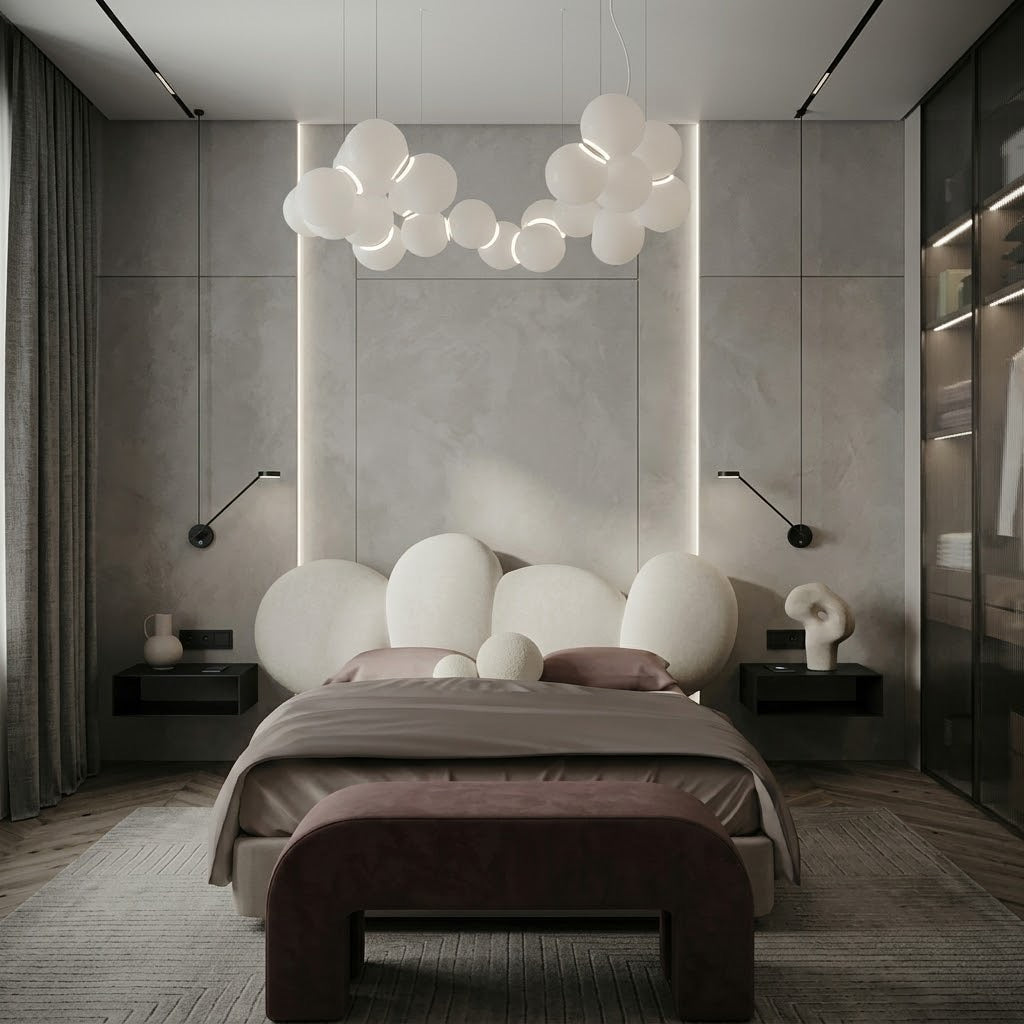 Cashmere Curve Bed