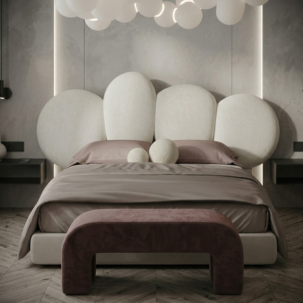 Cashmere Curve Bed