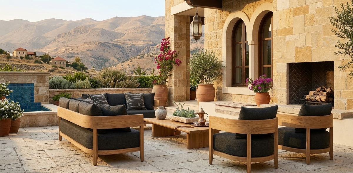 Douma Teak Lounge Set